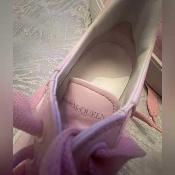 Alexander Mq Queen oversized low top sneakers pink - Picture 5 of 6